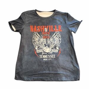 Nashville Rock & Roll Women's Tee - Black